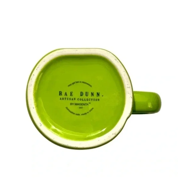 NEW Rae Dunn “Witch, Please” Lime Green Large Coffee Mug - Picture 4 of 4
